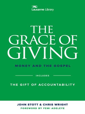 cover image of The Grace of Giving